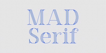 MAD Serif Police Poster 1